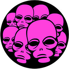 Alien Faces Vector Image by Vectorportal, on Flickr